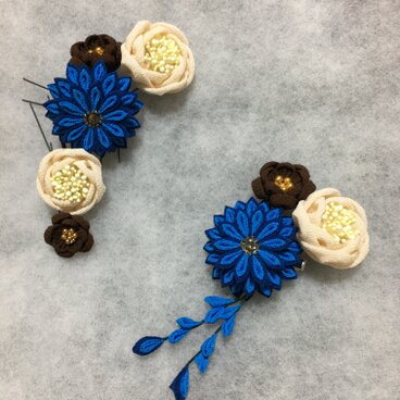 青　Uピンセット