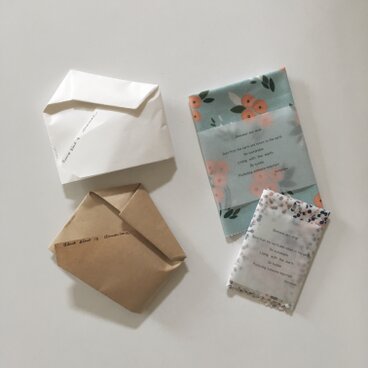 ミツロウエコラップキット（S＆M size シックな森と空の実）