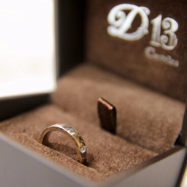 シルバーシンバル槌目リング 小さめ＊オーダー承ります