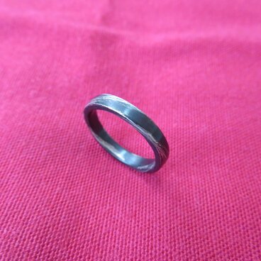 【一点物】木目金リング