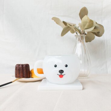 GOODGLAS マグシリーズ数量限定・再販なし『トイプードル』耐熱ホットドリンクOK・結露しにくいグラス