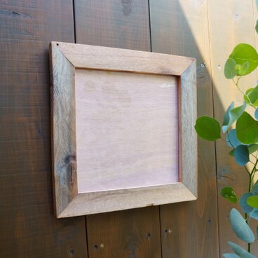 【展示のみ】額縁　木製フレーム　フォトフレーム　正方形