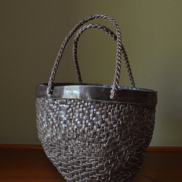 Leather Basket Bag　　【Large】