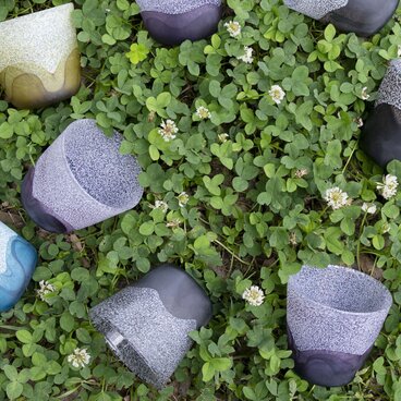 小さな器（芝色）〜砂器〜