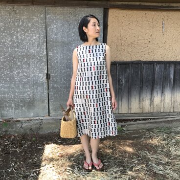 プライスダウン！ノースリーブのAラインワンピース