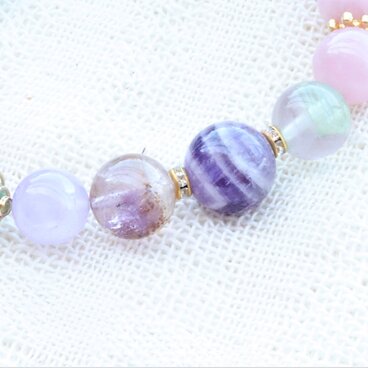 ミャンマー産天然石-パワーストーンブレスレット-24