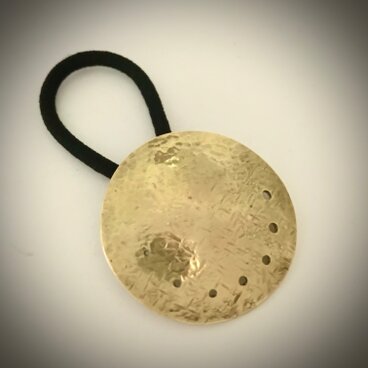 真鍮ヘアゴム丸 no.2