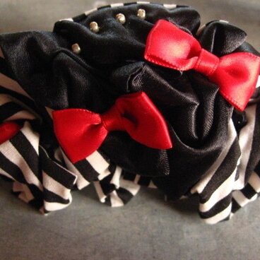 【 ラッフル バレッタ 】