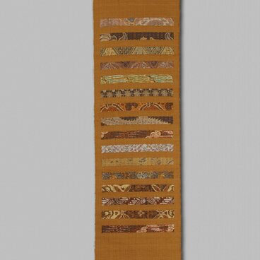 手織りタペストリー　旅立ちⅠ