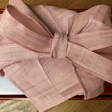 ポジャギのお弁当包み(ピンク)