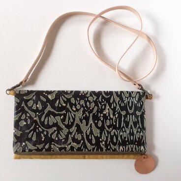 和紙プリントの4wayサコッシュ／センザンコウGN