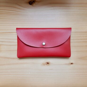 Bokuno! 本革スマホケース「レッドカラー」