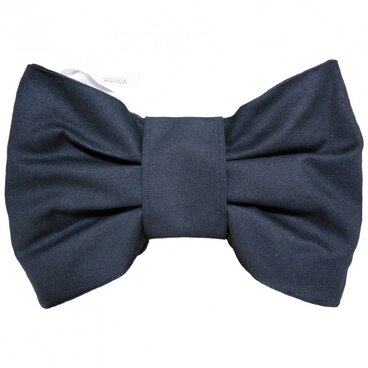 リボンクラッチバッグ／ブラック