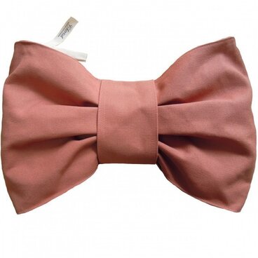 リボンクラッチバッグ／スモーキーコーラル