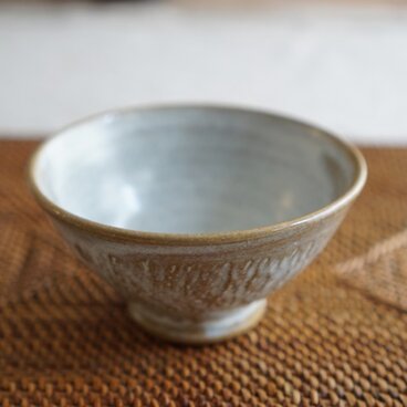 月下白とびかんな飯わん　No.912