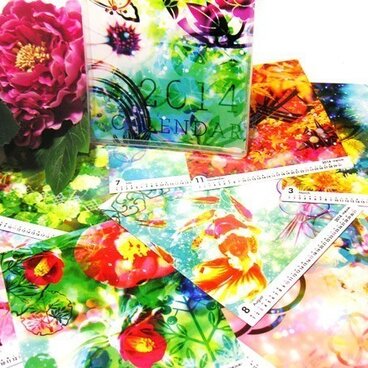 ◆ 2014年 和ごころ 卓上カレンダー ◆