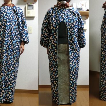 きものエプロン＊普段から着物を楽しみたい方へ