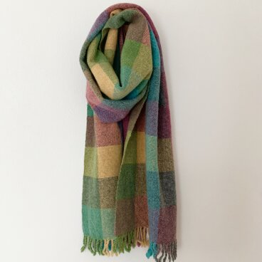 手織りのマフラー［1］