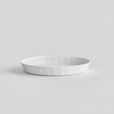 プレート S / グロスホワイト