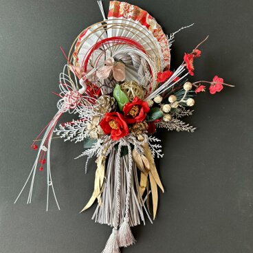 椿ラタンお正月飾り