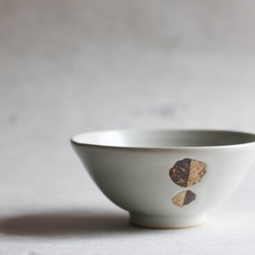 白釉飯碗（大）