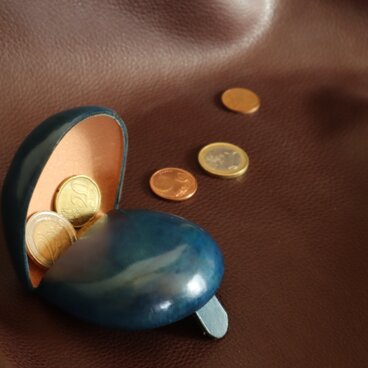 コインケース　/　ブルー