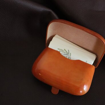 カードケース　/　オレンジ