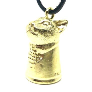 SOLID DESIGN SDr-062 ハンティングトロフィーシリーズ 【指貫猫ペンダントセット】