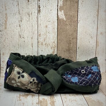 パッチワークリボンターバン　4