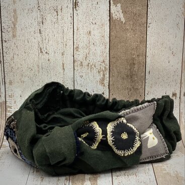 パッチワークリボンターバン　5