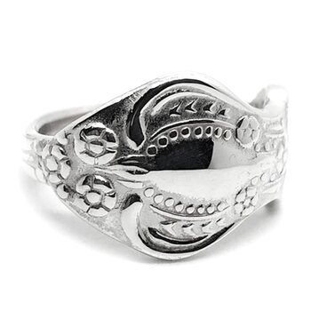 SOLID DESIGN SD-475b 銀食器シリーズ 銀のスプーンリング 【小】