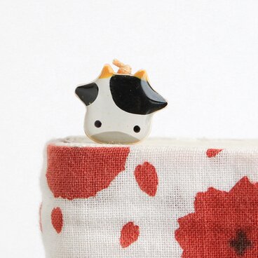 木製 牛しおり 丑(ブックマーカー)