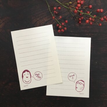 ミニレターセット【unique neighbors】