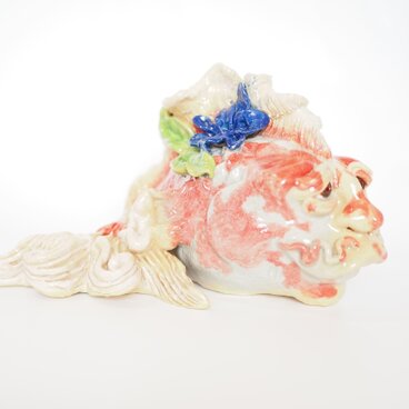 「人面魚の長老 (an elder of human face fishes)