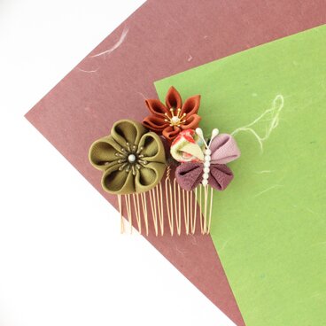 髪飾り 夢見鳥《受注制作》