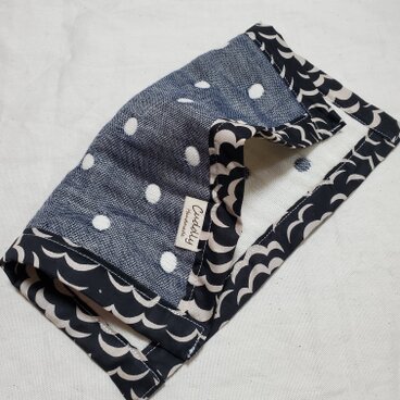 6重ガーゼハンカチ　リバティ(パフ)