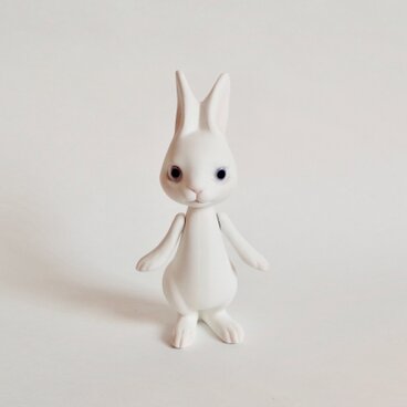 Rabbit Bisque doll