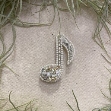 ホワイト音符♪