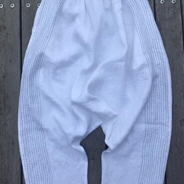 コゥシュ パンツ/グレー♢Couche Couche Pants/ grey sashiko / サルエル