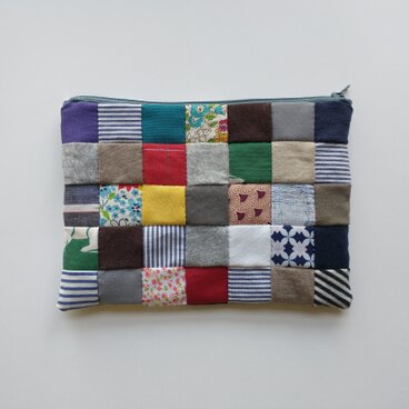 パッチワーク・ポーチ