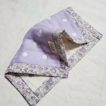 6重ガーゼハンカチ　リバティ(フェリシテ)