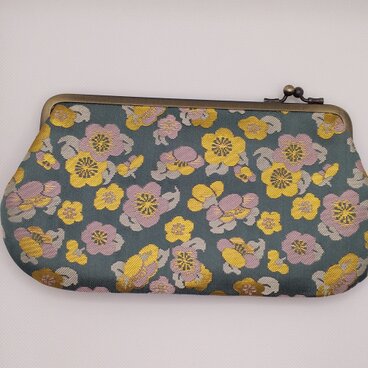 このはな　シルク長財布　西陣織