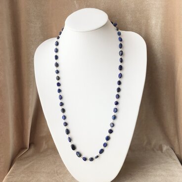 70センチ　ラピスラズリのネックレス