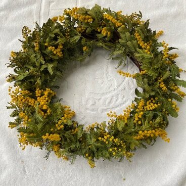 ミモザのリース（大）