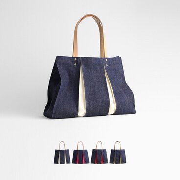KOSHO ougi denim トートバッグ WH