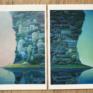 テーマ「静けさ、優しさ」ポストカード５枚セットA