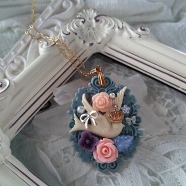 * 鳥の花冠 *  ネックレス