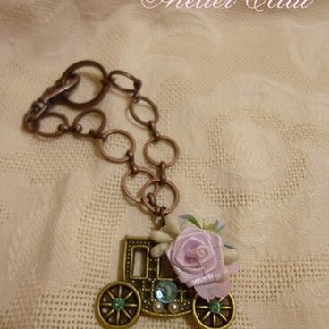 シンデレラのバッグチャーム