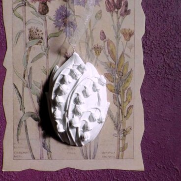 アロマストーン ■ 鈴蘭　オーバル　タテ型 ■　6種類から香りが選べる