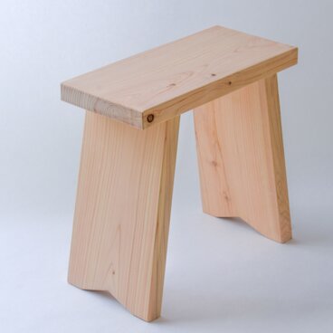 ヒノキの風呂椅子